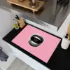 Mond - BLAH BLAH - Roze Inductie beschemer met haakjes klein -sfeer1