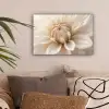 Bloem - Dahlia - Wit canvas 2cm klein -sfeer1