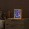 Tijger - Kleurrijk - Rook - Dieren Light Box met kabel (Kinderlampje) klein -sfeer1_kind