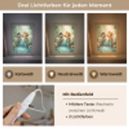 Zebra - Aap - Cartoon - Waterval Light Box met kabel klein -USP_lichtkleurDE