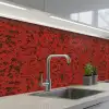 Roest - Rood - Vlekken keuken achterwand 2 middel 871 -3d_schuin