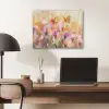 Vlinders - Oranje - Bloemen PET vilt klein -sfeer5