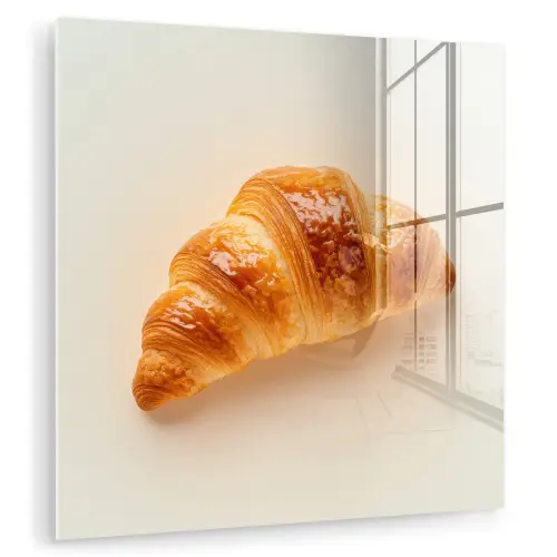 Croissant - Brood - Beige plexiglas 5mm klein -zzzproduct_nieuw