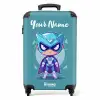 Turquoise tornado NBS - Handbagage koffer - Kinderen Unisex middel -productfoto_recht