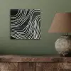 Lijnen - Patroon - Abstract - Wit aluminium wit klein -sfeer2