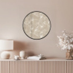 Organisch - Textuur - Beige Fotolijst rond zonder passe partout klein 856 -sfeer3