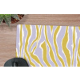 Zebra - Modern - Meerkleurig muismat rubber klein 262 -closeup