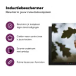 Eikel - Eikenblad - Bos - Herfst - Natuur Inductie beschermer vinyl 3mm middel -zzzzzzz-cc-usp