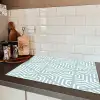 Design - Geometrie - Patroon - Driehoek Inductie beschermer vinyl 3mm klein 276 -sfeer3