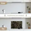 Kristal - Goud - Zwart - Marmer keuken achterwand spatscherm klein 900 -voor_na_NL