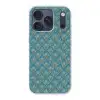 Symmetrisch - Patroon - Blauw Telefoonhoesje iPhone 17 Pro klein 878 -3d