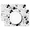 Abstract - Zwart - Wit - Diversiteit Placemat vinyl groot 368 -zzsfeer2_Kitchenyeah-website