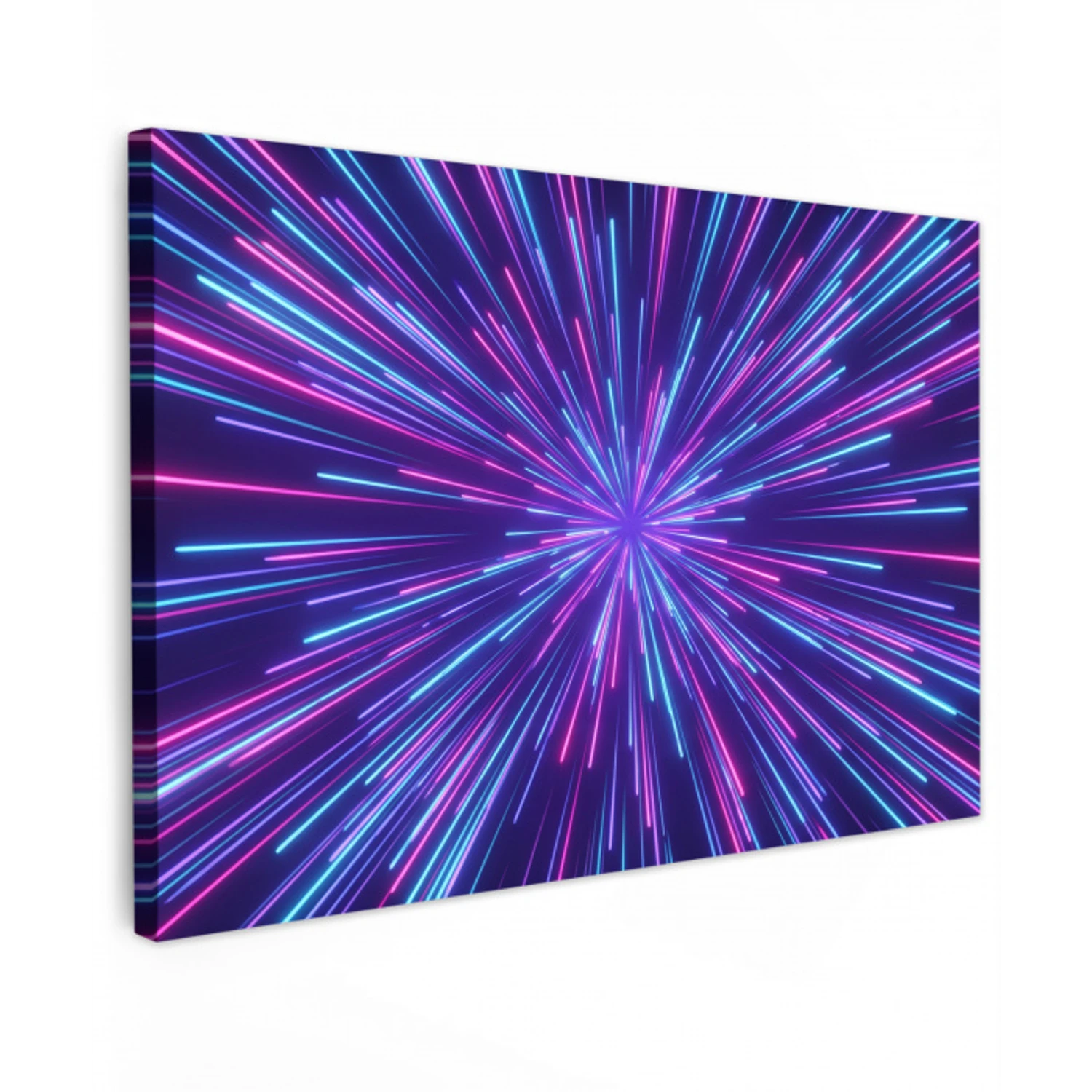 Dynamisch - Ruimte - Kleurrijk canvas 2cm klein -z3d