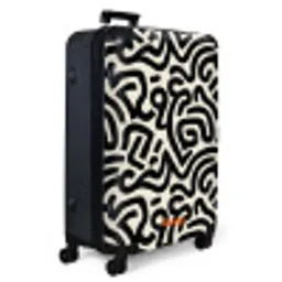 Modern - Abstract - Zwart NBS - Large koffer - Volwassenen Unisex groot -product1