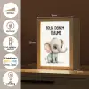Olifant - Volg je dromen - Quote - Dier Light Box met kabel klein -USP_NL