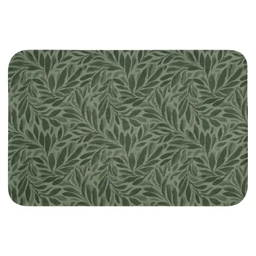 Bladeren - Organisch - Groen WCmat klein 1009 -3d