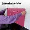 eat me out don't stress me out - Roze - Minimalistisch Inductie beschemer met haakjes klein -ky-ophangen-de