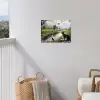 Kat - Beekje - Weide tuinposter los doek klein -sfeer8