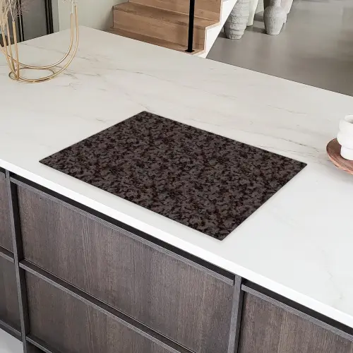 Donker - Grijs - Patroon Inductie beschermer vinyl 3mm klein 276 -sfeer8