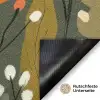 Bloemen - Illustratie - Groen Deurmat klein -antislip_DE