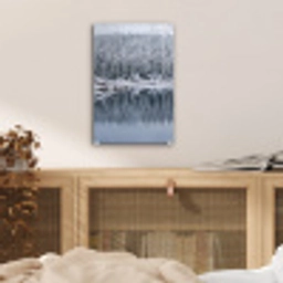 Bos - Reflectie - Meer - Winter - Serene plexiglas 5mm klein -sfeer4