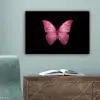 Vlinder - roze - Elegant canvas 2cm klein -sfeer4