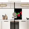 Groente - Splash - Zwart keuken achterwand 2 middel -voor-na2_ES