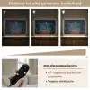 Sterrenhemel - Maan - Palmbomen - Moskee Light Box met batterij (Wandlamp) middel -USP_dimbaarNL