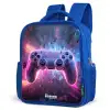 Game - Controller - Neon Kinderrugzak - Blauw middel -schuin