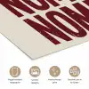 Rood - Vintage - Decoratie - Japandi poster papier klein -closeup_NL