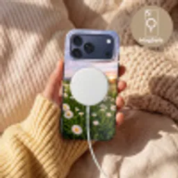 Madelief - Veld - Heuvels - Groen Toughcase MagSafe Apple iPhone 17 Pro Max klein -USP_MagsafeV