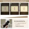 Nice - Stippen - Roze - Geel Light Box met batterij (Wandlamp) middel -USP_dimbaarNL