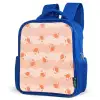 Zee - Dieren - Roze - Krab Kinderrugzak - Blauw middel 862 -schuin