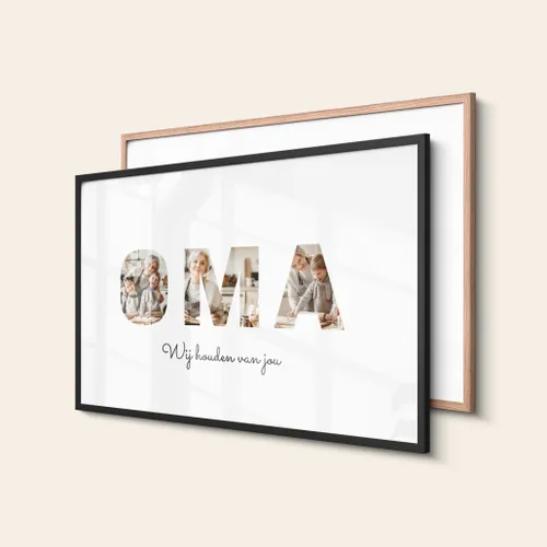 Fotolijst - Oma