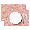 Abstract - Multi - Kleur - Verf Placemat vinyl groot 368 -zzsfeer2_Kitchenyeah-website