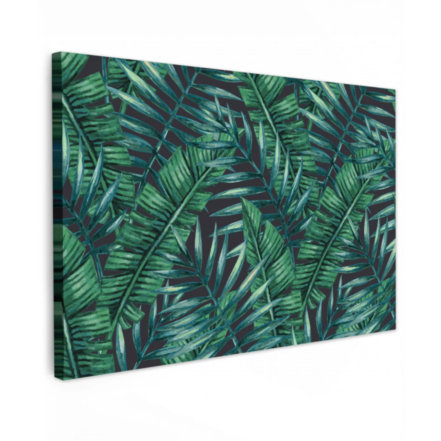 Bladeren - Tropisch - Jungle -  Natuur Tuinposter op houten frame 2 cm dik klein -3d
