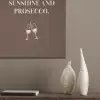 Bruin - Zomer - Quote - Drinken PET vilt klein -sfeer6_closeup