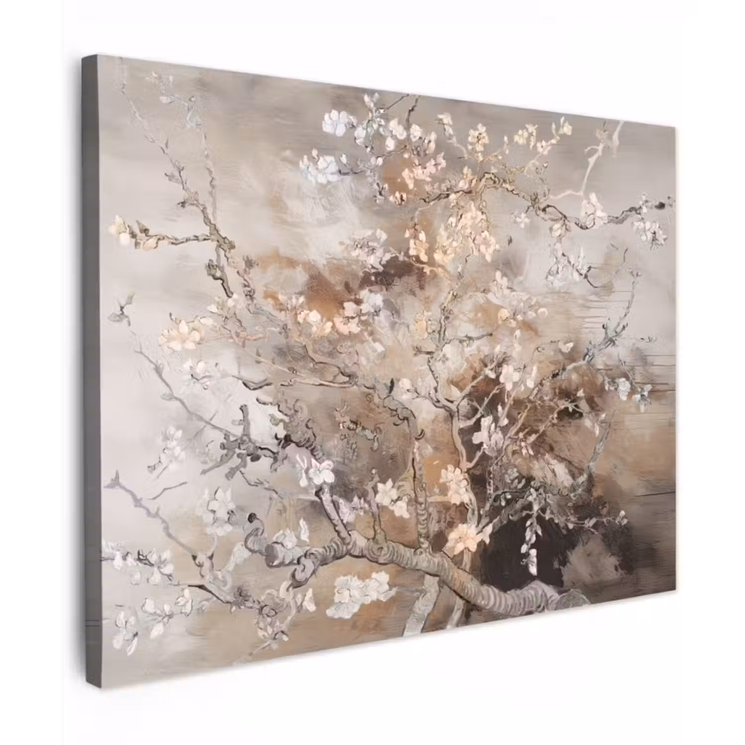 Canvas Print - Almond Blossom - Art - Van Gogh - Beige - Abstract