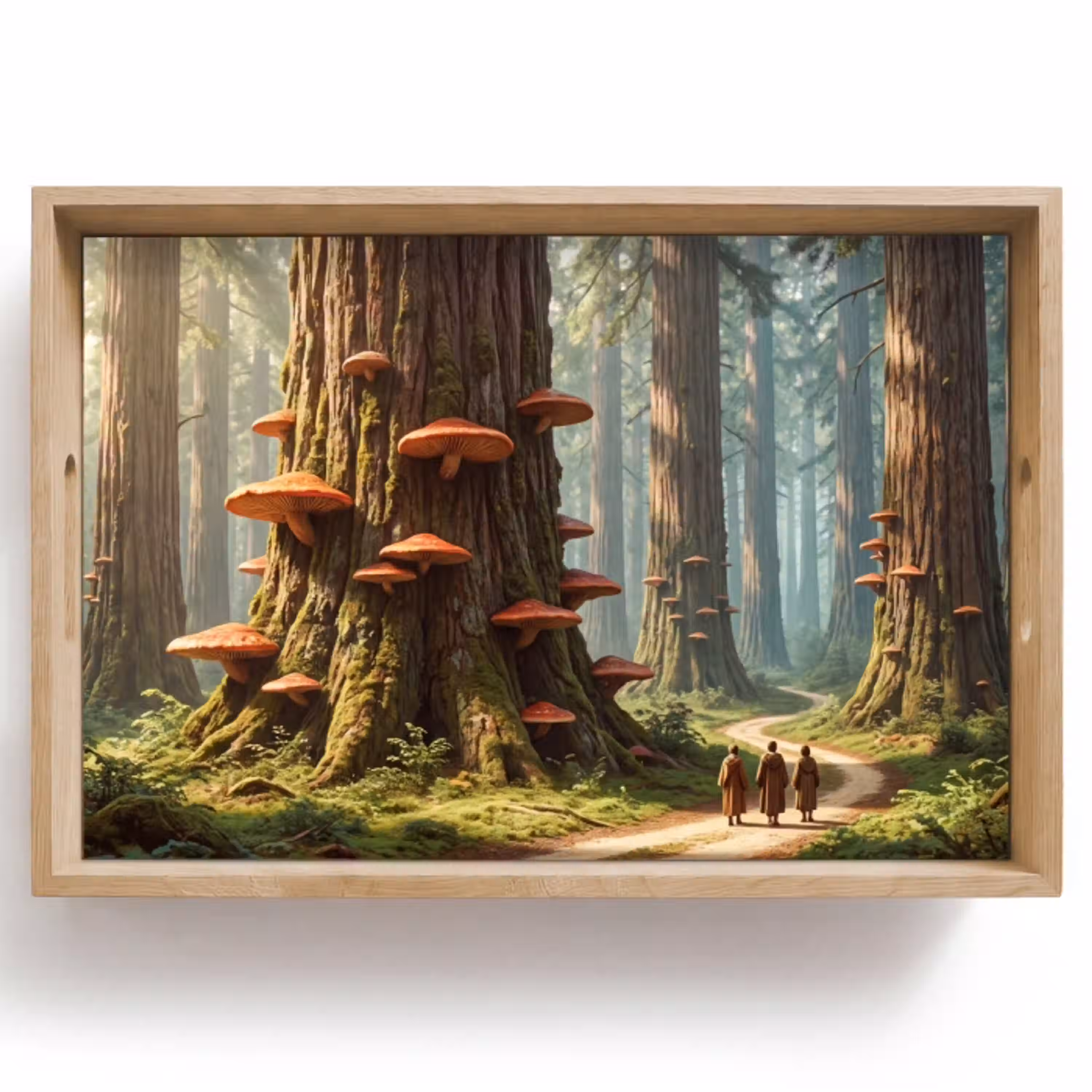 Bos - Bomen - Natuur Dienblad Rechthoek middel -z3d_shopping