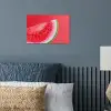 Watermeloen - Rood - Zomers poster papier klein -sfeer2