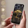 Boom - Schilderij - Goud - Abstract Telefoonhoesje iPhone 17 Pro klein -sfeer3_NL