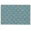 Symmetrisch - Patroon - Blauw Deurmat klein 898 -zkaufland3d
