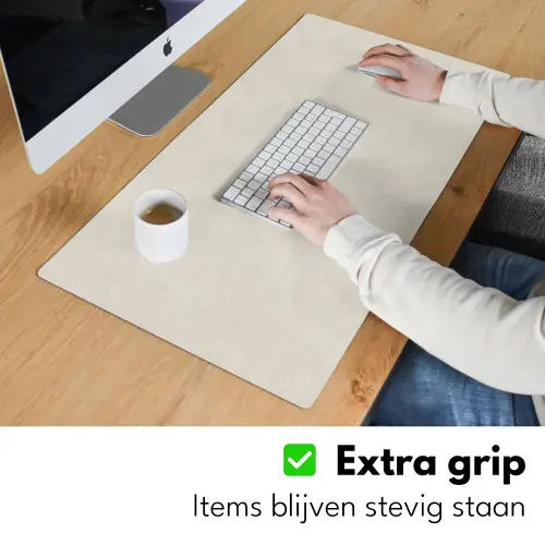 Zandkleurig - Modern - Egaal Muismat XXL klein 681 -sfeer3