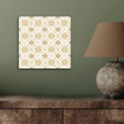 Ornament - Klassiek - Goud aluminium wit klein 46 -sfeer2