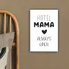 Spreuken - Hotel mama always open - Quotes - Mama canvas 2cm klein -sfeer3