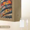 Olifant - Kunst - Dieren Light Box met batterij (Wandlamp) middel -USP_websiteoplaadbaarNL