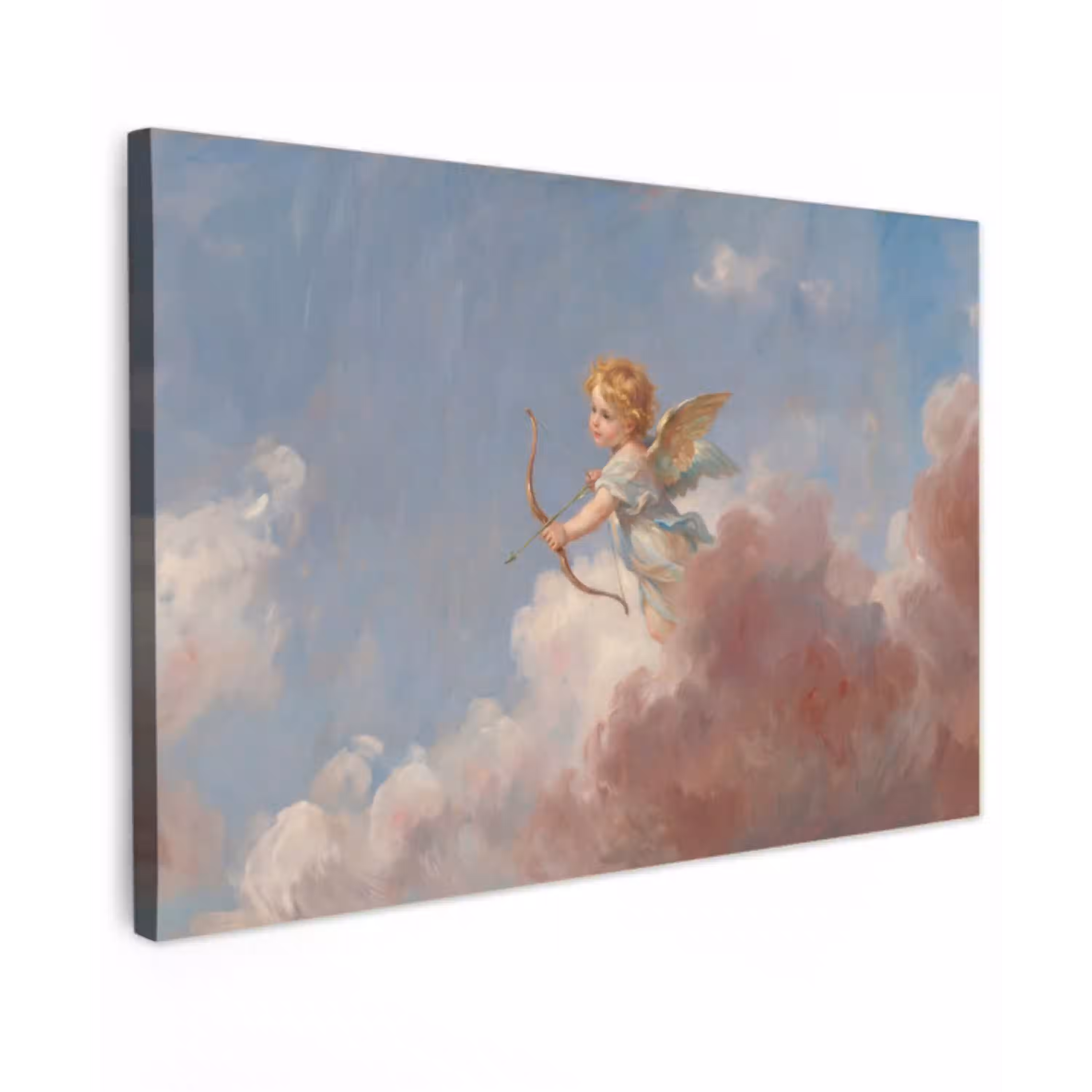 Engel - Pijl en boog - Mythologie - Klassiek canvas 2cm klein -z3d