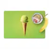 Hoorntje - Schepijs - Groen Placemat vinyl groot -zzzproduct_Kitchenyeah-website