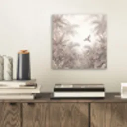 Papagaai - Jungle - Tropisch aluminium wit klein -sfeer1