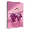 Glitter - Discobol - Roze - Kersen KitchenYeah - Keuken - Canvas klein -3d